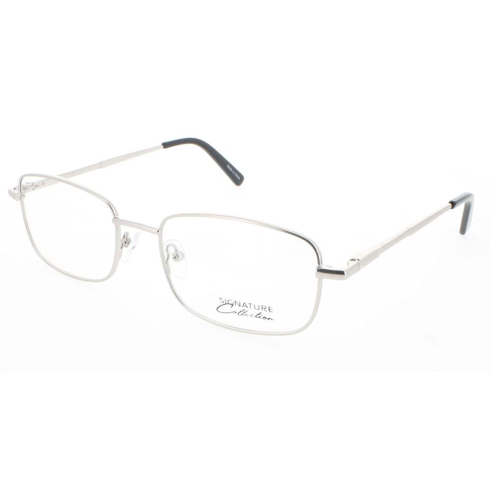 SIGNATURE 1113-Silver-56 Eyeglasses Eye Glasses SILVER Authentic New